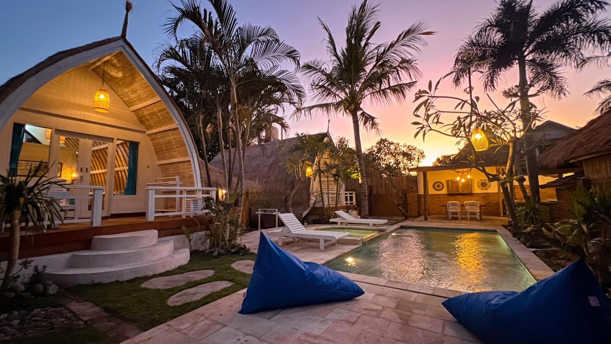 Coconut Dream Villas Gili Trawangan Exterior foto