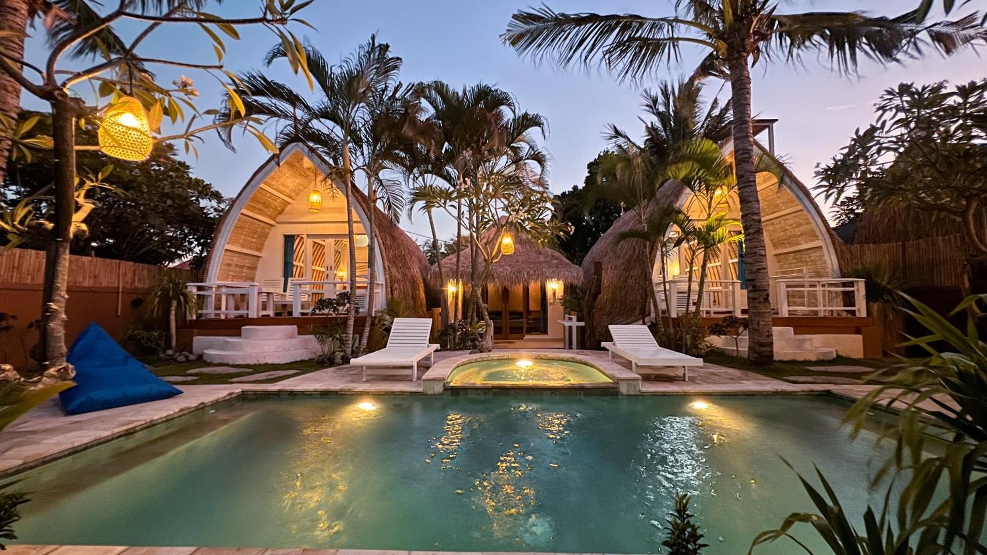 Coconut Dream Villas Gili Trawangan Exterior foto